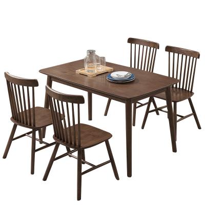 China High Quality Convertible Hot Selling Luxury Wood Types Dining Table Sets For Home for sale