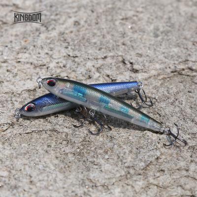 China ABS KINGDOM fishing lures slow sinking pencil lure artificial bait hard bait wobblers fishing tackle hot selling lure for sale