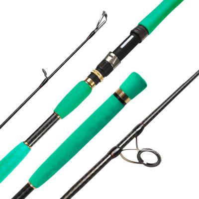 China Hot Sale 2 Section Seawater Carbon Carbon Fishing Rods Slow Pitch Spinning Casting Pole Casting Pole for sale