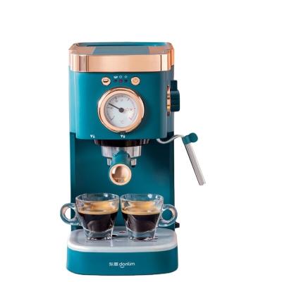 China Italian Style HomeExpresso Coffee Machines Small Espresso Semi-automatic Steam Skimming Donlim KF5400 for sale