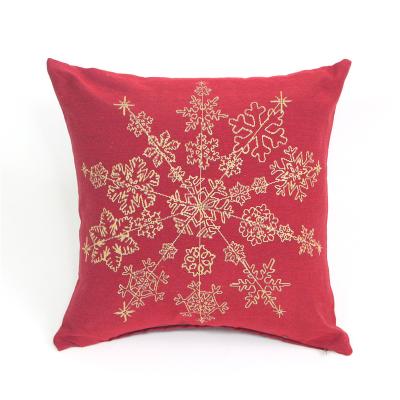 China China Manufacturer Cozy Jacquard Christmas Pillow Case / Cushion Cover For Home Decor for sale