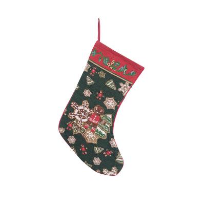 China Hot Selling Christamas Decoration Christmas Stockings Great For Hanging On Christmas Tree Or Wall for sale