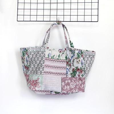 China Japan style CIA hot sale cool style handbag and pinch custom woven tote bag for women for sale