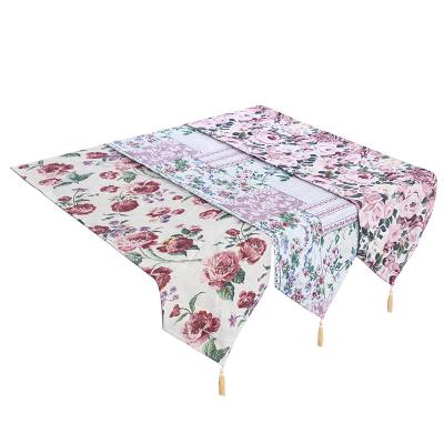 China Wholesale Jacquard Table Runner 120 Inch Very Long For Coffee Table for sale