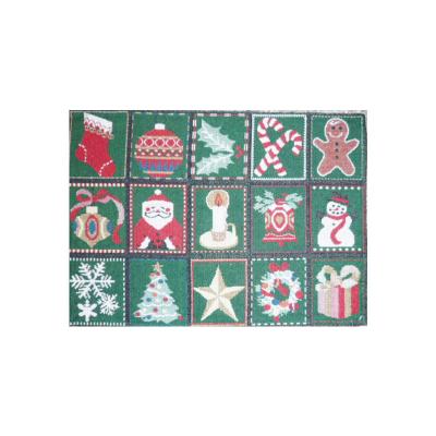 China Amazon Durable Hot Sale Christmas Table Mat Place Mats Woven for sale