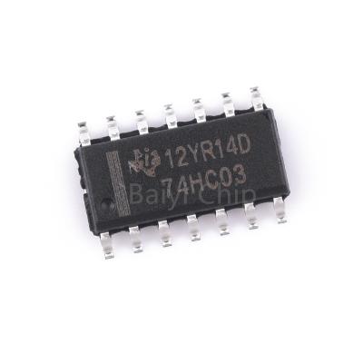 China Standard original IC 74HC03 HC logic 74HC03D series with non-gate logic gate IC for sale