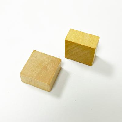 China Durable Quality Cheap Customized Suitable Price Guaranteed DIY Crafts Wooden Cube for sale