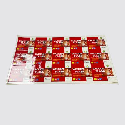 China New Type Printing Label Vinyl Sticker Waterproof Attractive Design Custom Paper for sale