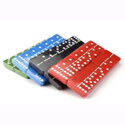 China Goods Sell New Type Custom Well Printed Plastic Chinese Kids Games Dominoes for sale