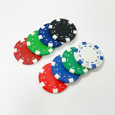 China Durable Professional Manufacture 11.5G ABS China Custom Empty Poker Chips Card for sale