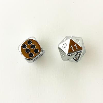 China Top Quality Durable Widely Used Maker Custom Adult Dice Sets Metal Dice for sale