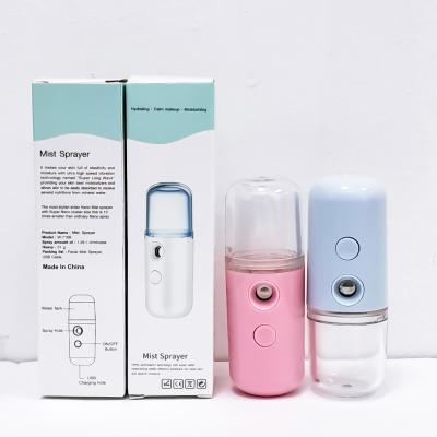 China Mini Portable Nano Facial Stemer Moisturizer Spa Salon Steamer Facial Steamer for sale