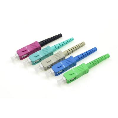 China FTTX FTTH SC Fiber Optic Connector 2.0/3.0mm Multimode Fiber Connector for sale