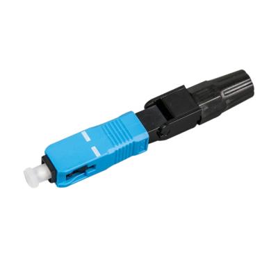 China SC SC/UPC Mechanical Fiber Optic Fast Optical Fiber Optic Fast Tool Cable Interface Equipment UPC 0.9mm Assembly FTTX SM Connector for sale