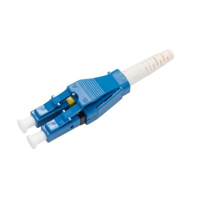 China SM mm om3 om4 connector duplex uniboot connector switch polarity uniboot connector LC connector fiber cable patch cord LC connector switch polarity for sale