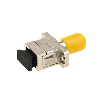 China Simplex Hybrid SC ST Adapters SC to ST Converter SM MM SC to ST Fiber Optic Adapter for sale