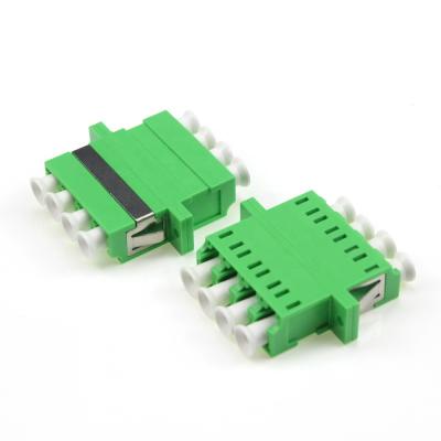 China (Data Center) China supplier low price mtrj LC adapter LC OM3 4C quad NO-EAR quad SC-type adapter for sale