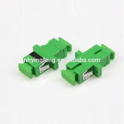 China FTTH FTTB FTTX Network Supply SC UPC APC MM SX DX Fiber Optic Adapter With Flange Or Without Flange Aqua Blue Green Magenta Color Used In Optical Box for sale