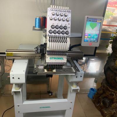 China Garment shops new gtrobel single head embroidery machine for sale