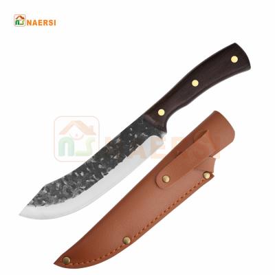 China Minimalist Wholesale Sharp Kitchen Knife With Leather Case For Kitchen Boning Knife for sale