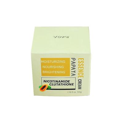 China Factory direct supply moisturizer moisturizer whitening beauty papaya face essence nourishing cream for sale