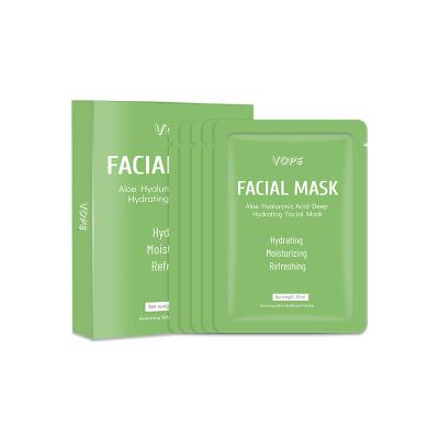 China Moisturizer Beauty Wholesale Aloe Deep Hydration Facial Mask for sale