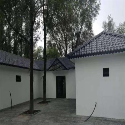 China residential & Real Estate Asa Synthetic Resin Roof Tile / Construction Pvc Roof Tile / Industrial Asa Pvc Roof Tile for sale