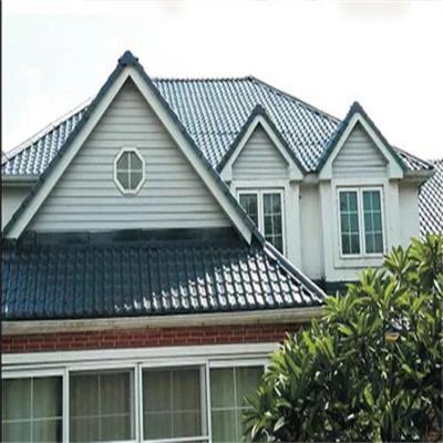 China residential & Industrial Customized Chinese PVC Roofing Sheets Grade Plastic ASA Synthetic Resin Roof Tiles For House Roof for sale