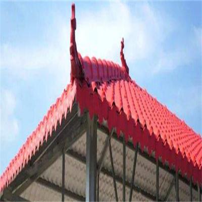 China residential & Industrial Impact Resistance ASA Roofing Sheet Insulation Synthetic Resin Roof Tile For House Warehouse for sale