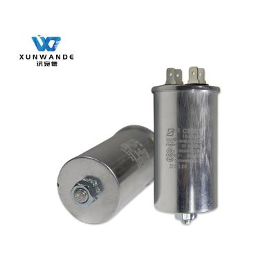 China CBB65 450V 15UF AC Motor Capacitor film capacitor Screw ROHS S2 Protected 10000AFC for sale