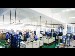 Factory video of film capacitors CBB61, CBB60, CBB65