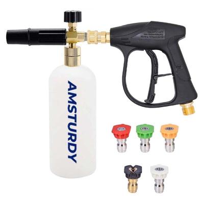 China AMSTURDY FCK06 Car Wash Pressure Snow Foam Cannon Hi with Nozzle Nozzle Pressure Seal Guns for sale