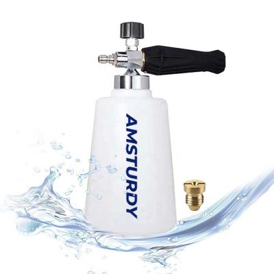 China AMSTURDY FCK03N Car Wash Premium Wide Neck Adjustable Pressure Jet Foam Snow Cannon Hi for sale