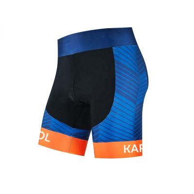 China Men Antibacterial Breathable Stretch Sublimation Tri Suit Two Piece Triathlon Shorts for sale