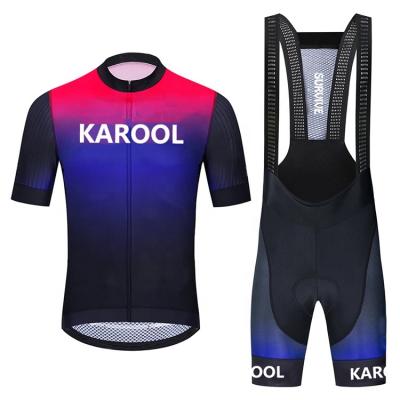 China Antibacterial Fashion Printing Breathable Short Sleeve Jersey Cycling Clothing for sale