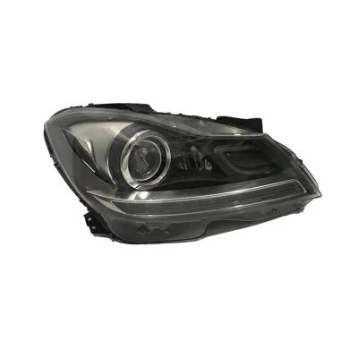 China Automobile headlight suitable for Mercedes-Benz 08-19 original auto headlight assembly C200 180L 260CGI 300 front classcar w204 auto lighting systems for sale