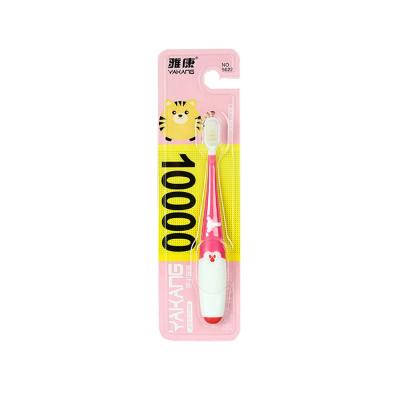 China Ultra soft 10000 ultra soft bristle custom eco oem kids toothbrush for children with logo for sale