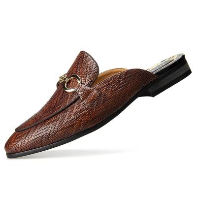 China Cushioning Wholesale Loafers Men Fashion Loafers Wedding Shoes Loafers For Men Buckle Party Leather Shoes for sale