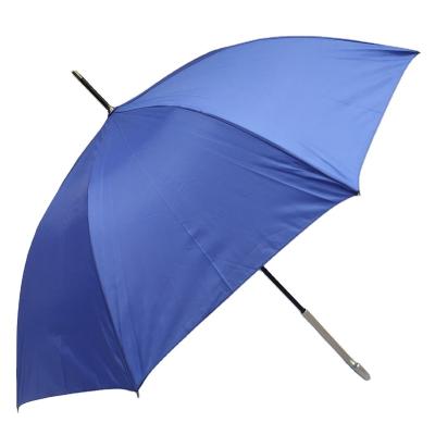 China Solid color minimalist wholesale automatic open straight umbrella 23inch factory promotional umbrella for sale