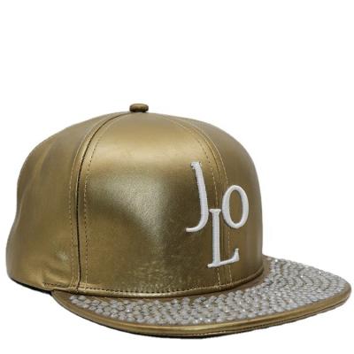 China COMMON Wholesale Baseball Cap Simple Cotton Glitter Design Embroidery Bling Baseball Cap for sale