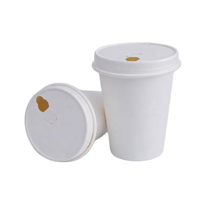 China Craft Paper Style Disposable Materials Coffee Biodegradable Hot Selling Packaging Paper Cup With Lid for sale