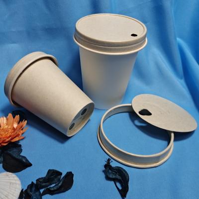 China Biodegradable disposable paper coffee cup with lids paper factory direct sale for sale