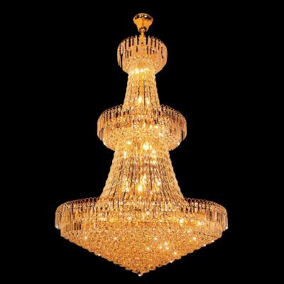 China Keyming modern villa k9 large chandelier empire splendy crystal chandelier for sale