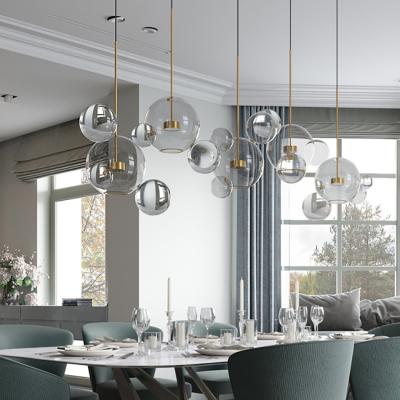 China Molecule Residential Wholesale Contemporary Residential Glass Chandelier for sale