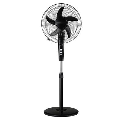 China Modern Simple New Product Home Office Plug In AC Power Wind Comfortable Stand Fan With Aluminum Motor for sale