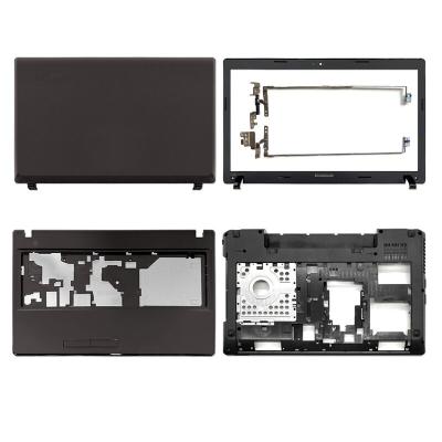 China For New Lenovo IdeaPad G580 G585 PC Case For Lenovo IdeaPad G580 G585 LCD Back Cover Front Bezel Palmrest Bottom Case Hinges Laptop Housing Cover Lowercase Letter for sale