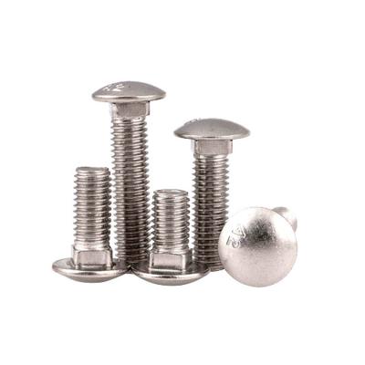 Китай High Quality And Low Price Galvanized Heavy Industry Stainless Steel Long Neck Hex Head Carriage Bolt продается