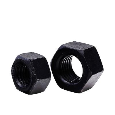 China Heavy Industry China Manufacturer Carbon Steel Color Zinc Hex Nut For Assembly Steel Building for sale