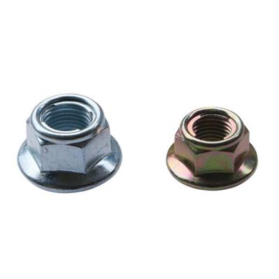 China Various Size Heavy Industry Fastener Threading Flange Nylon Lock Hex Brass Copper Insert Nut for sale