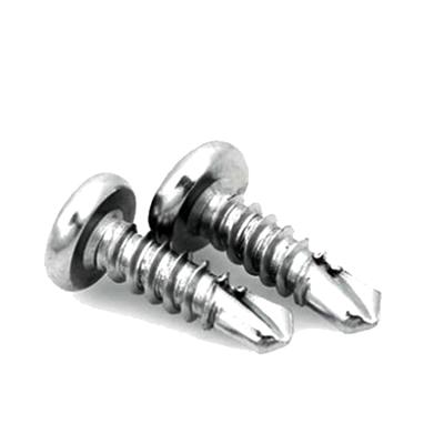 China Factory Wholesale Stainless Steel Pan Round Head Self Tapping Cross Recessed Screw Te koop